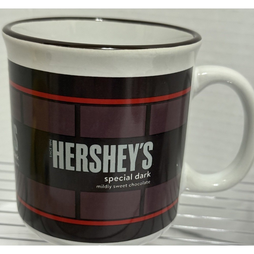 Vtg Hersheys Galerie Special Dark Chocolate 12 oz. Coffee Mug/Cup Microwave Safe